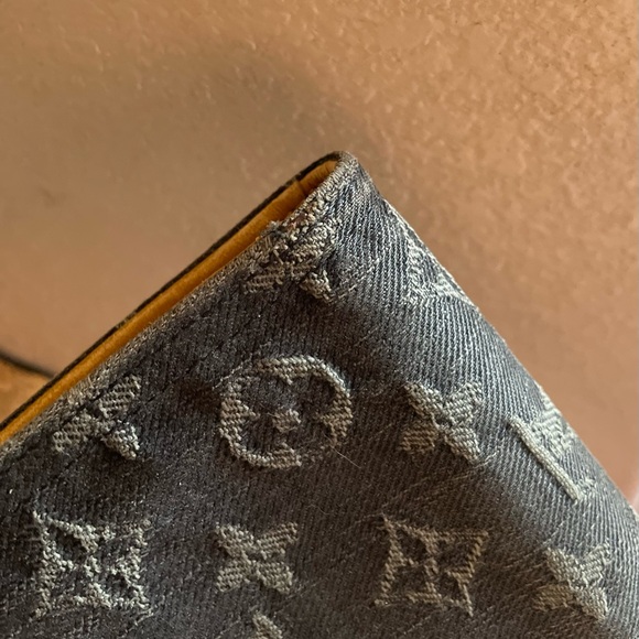 Black denim Amelia wallet #th0048 - Picture 11 of 12